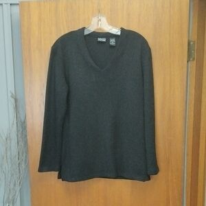 NYCO Black V-Neck Long Sleeve Sweater